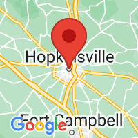 Map of Hopkinsville KY US